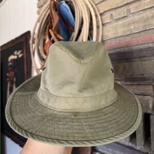 Men's Olive Green Safari Hat